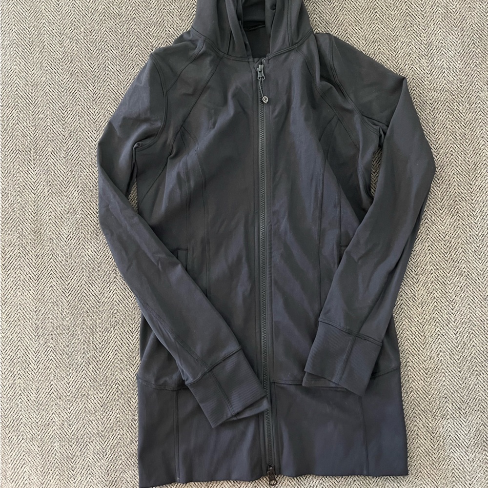 lululemon athletica Black Hooded Jacket